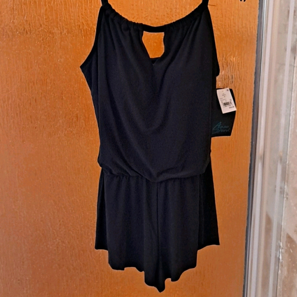 Swim Romper, NWT, adjustable straps, padded cups